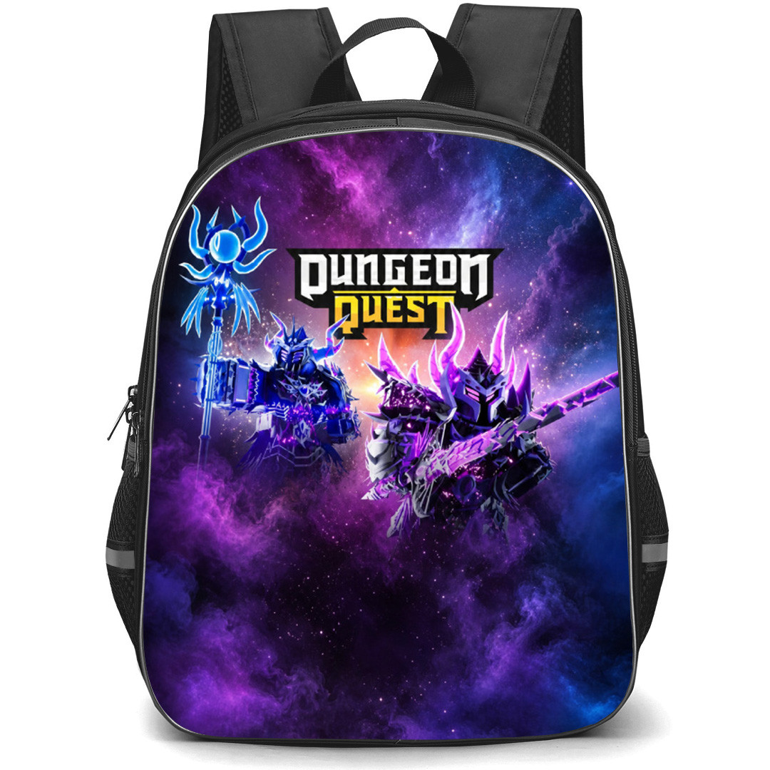 Roblox Dungeon Quest Backpack School Bag StudentPack - Roblox Dungeon Quest Galaxy Game Poster