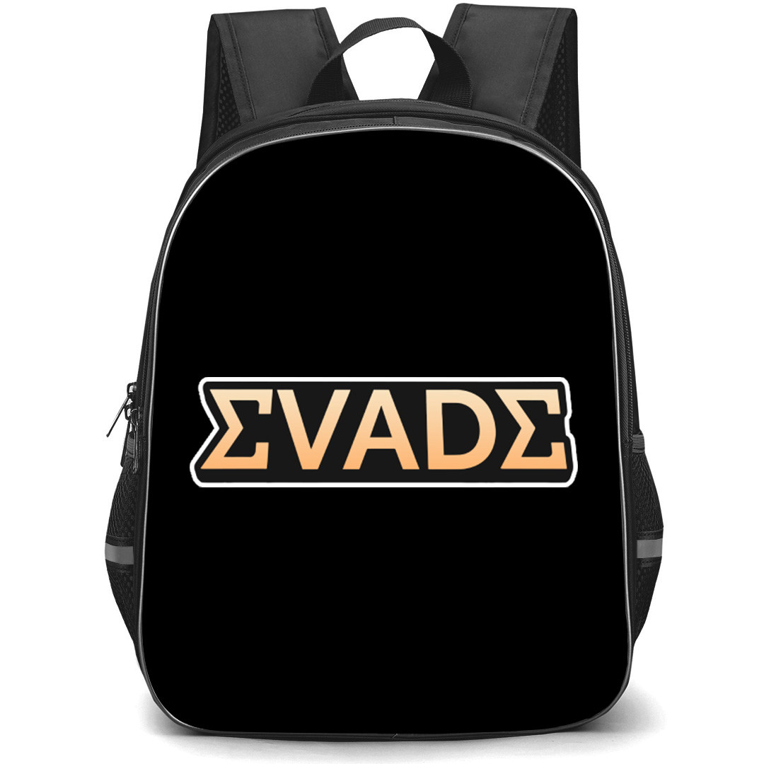 Roblox Evade Backpack School Bag StudentPack - Roblox Evade Main Logo Sticker