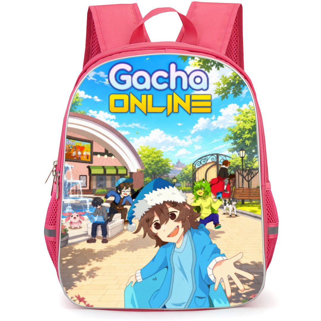 Roblox Gacha Online Backpack School Bag StudentPack - Roblox Gacha Online Characters Game Poster