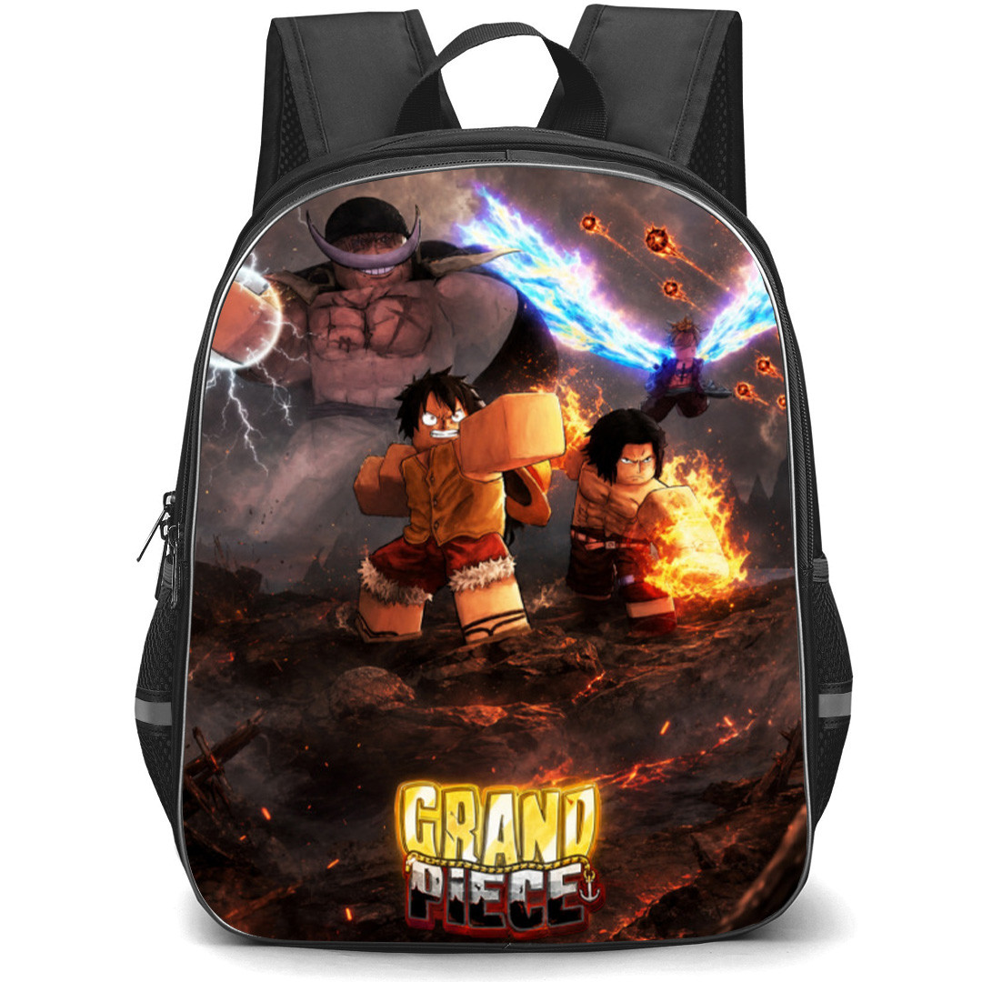Roblox Grand Piece Online Backpack School Bag StudentPack - Roblox Grand Piece Online Characters Fighting Game Poster