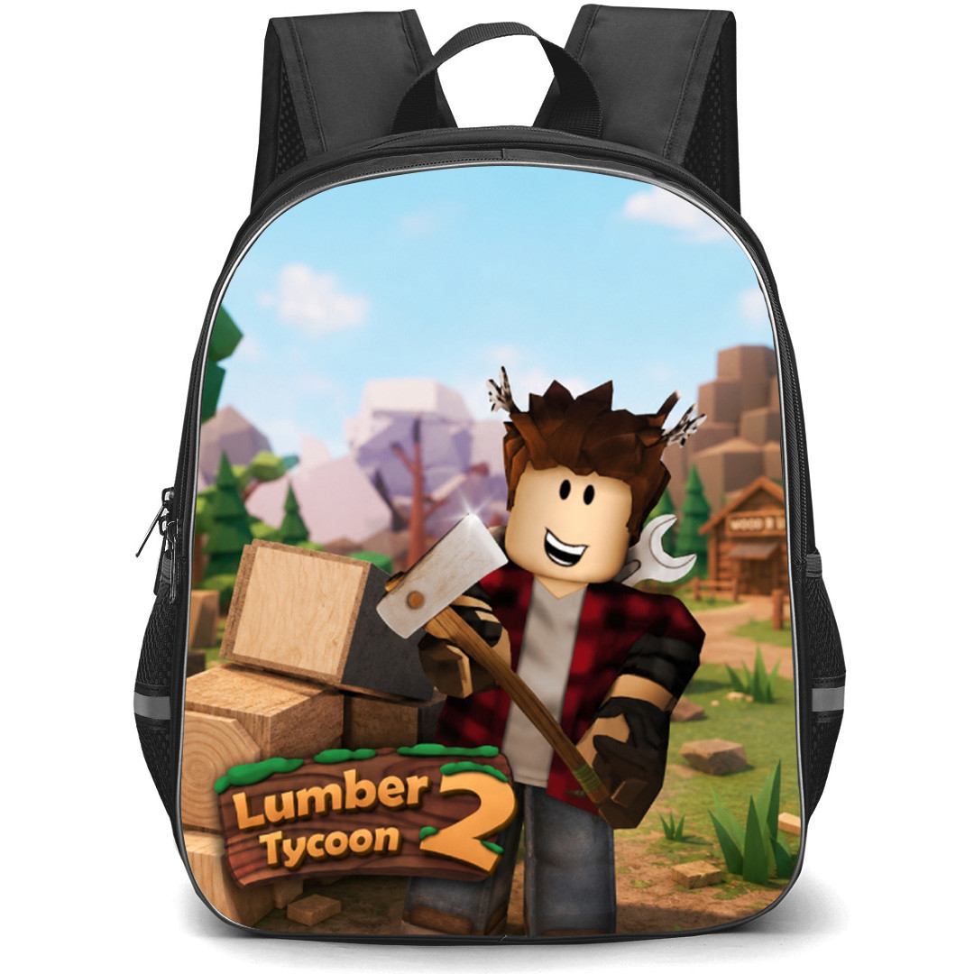 Roblox Lumber Tycoon 2 Backpack School Bag StudentPack - Roblox Lumber Tycoon 2 Official Game Poster