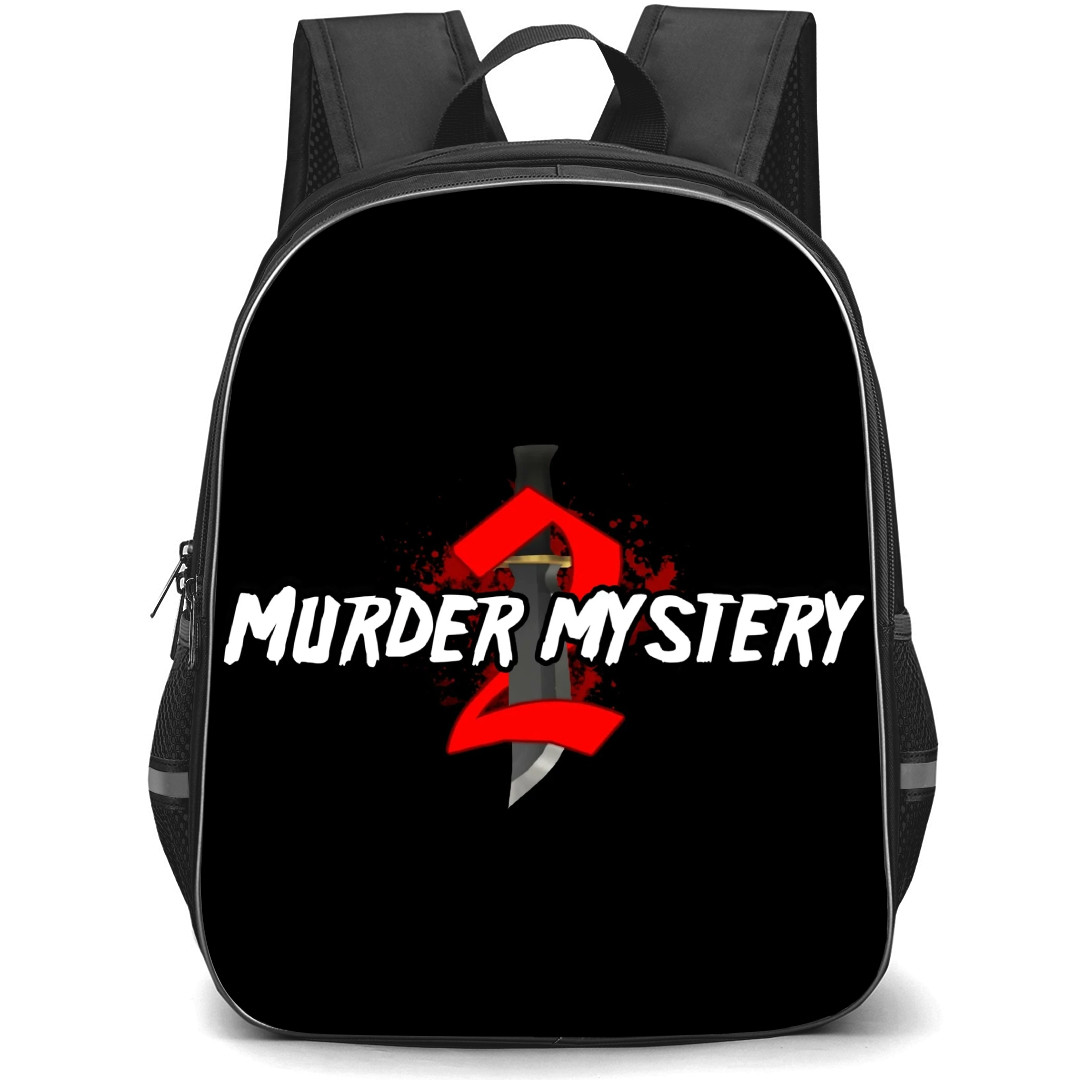 Roblox Murder Mystery 2 Backpack StudentPack - Murder Mystery 2 Series Logo Wordmark