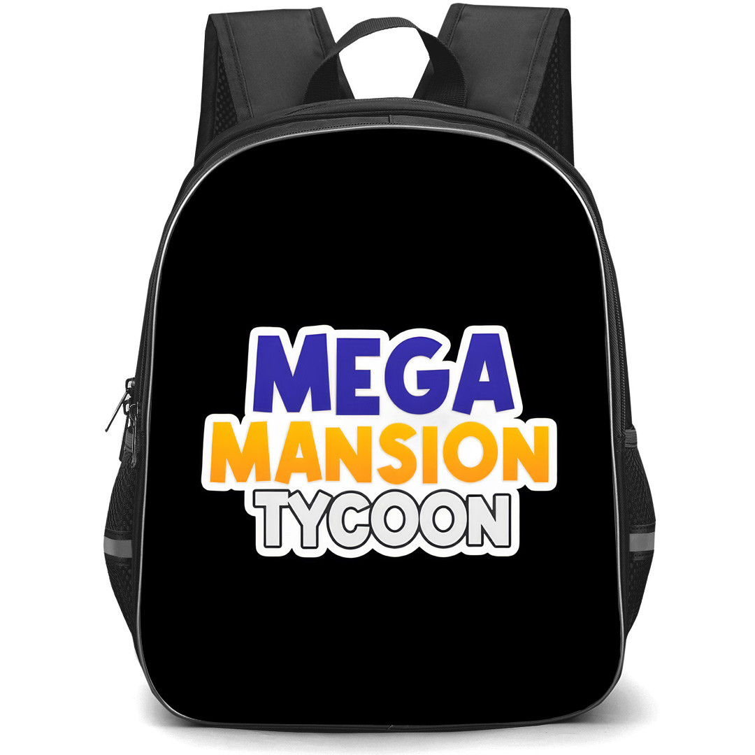 Roblox Mega Mansion Tycoon Backpack School Bag StudentPack - Roblox Mega Mansion Tycoon Main Logo Sticker