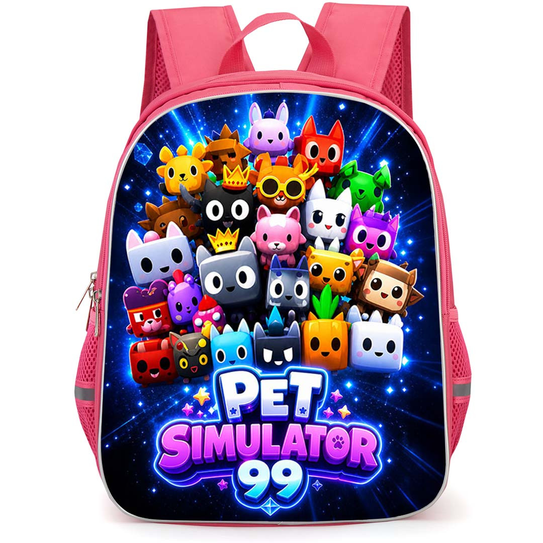 Roblox Pet Simulator 99 Backpack School Bag StudentPack - Roblox Pet Simulator 99 Cute Legendary Pets Poster