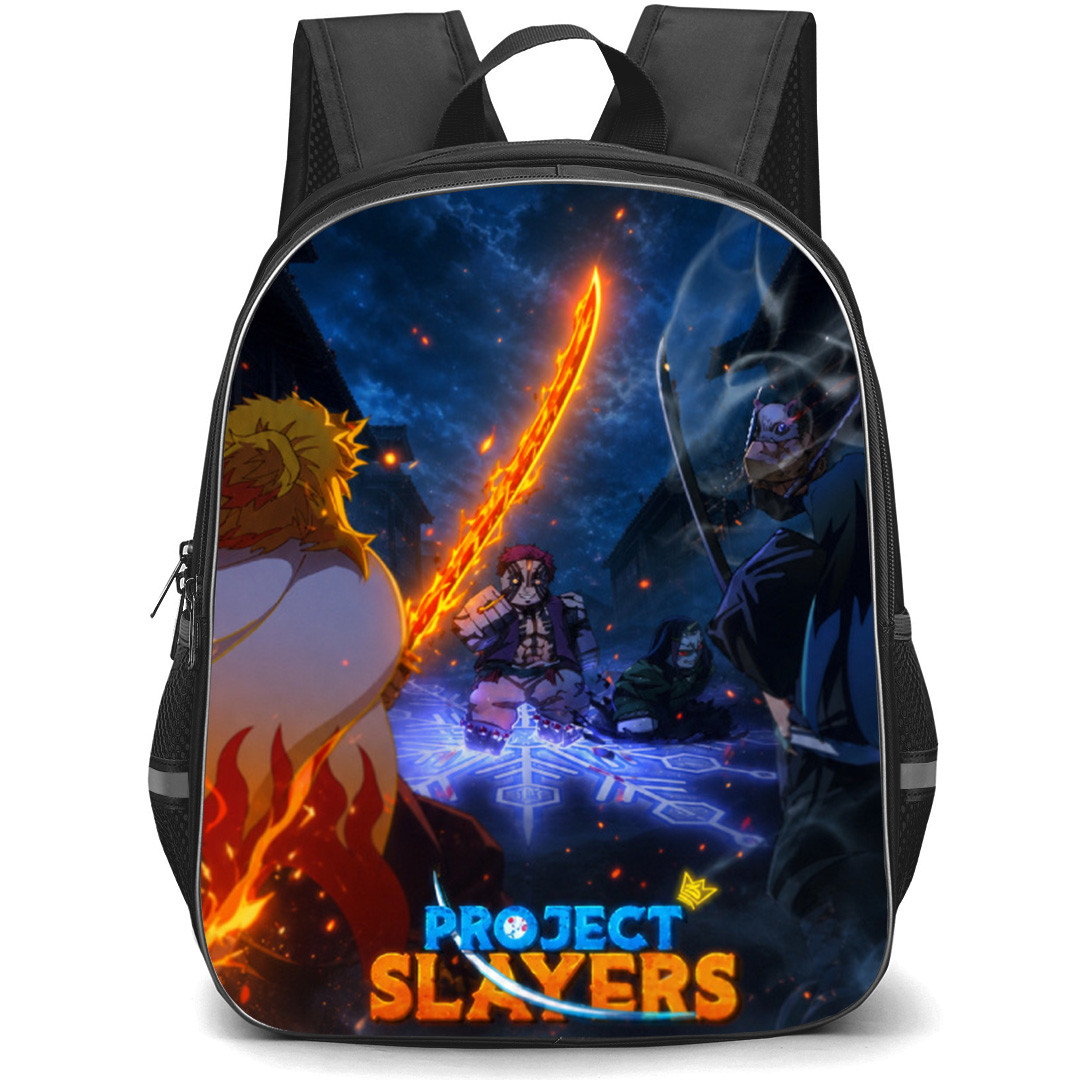 Roblox Project Slayers Backpack School Bag StudentPack - Roblox Project Slayers Game Anime Poster