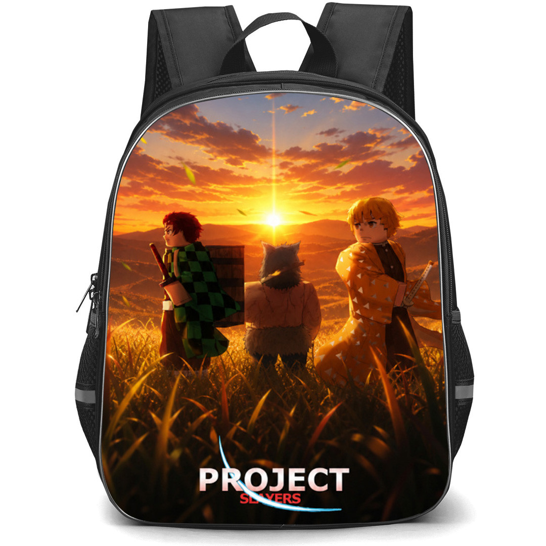 Roblox Project Slayers Backpack School Bag StudentPack - Roblox Project Slayers Sunset Field Game Poster