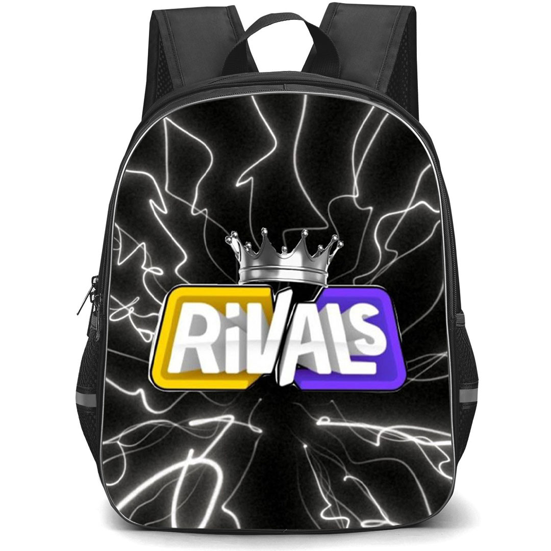 Roblox Rivals Backpack School Bag StudentPack - Roblox Rivals Crown Lightning Poster