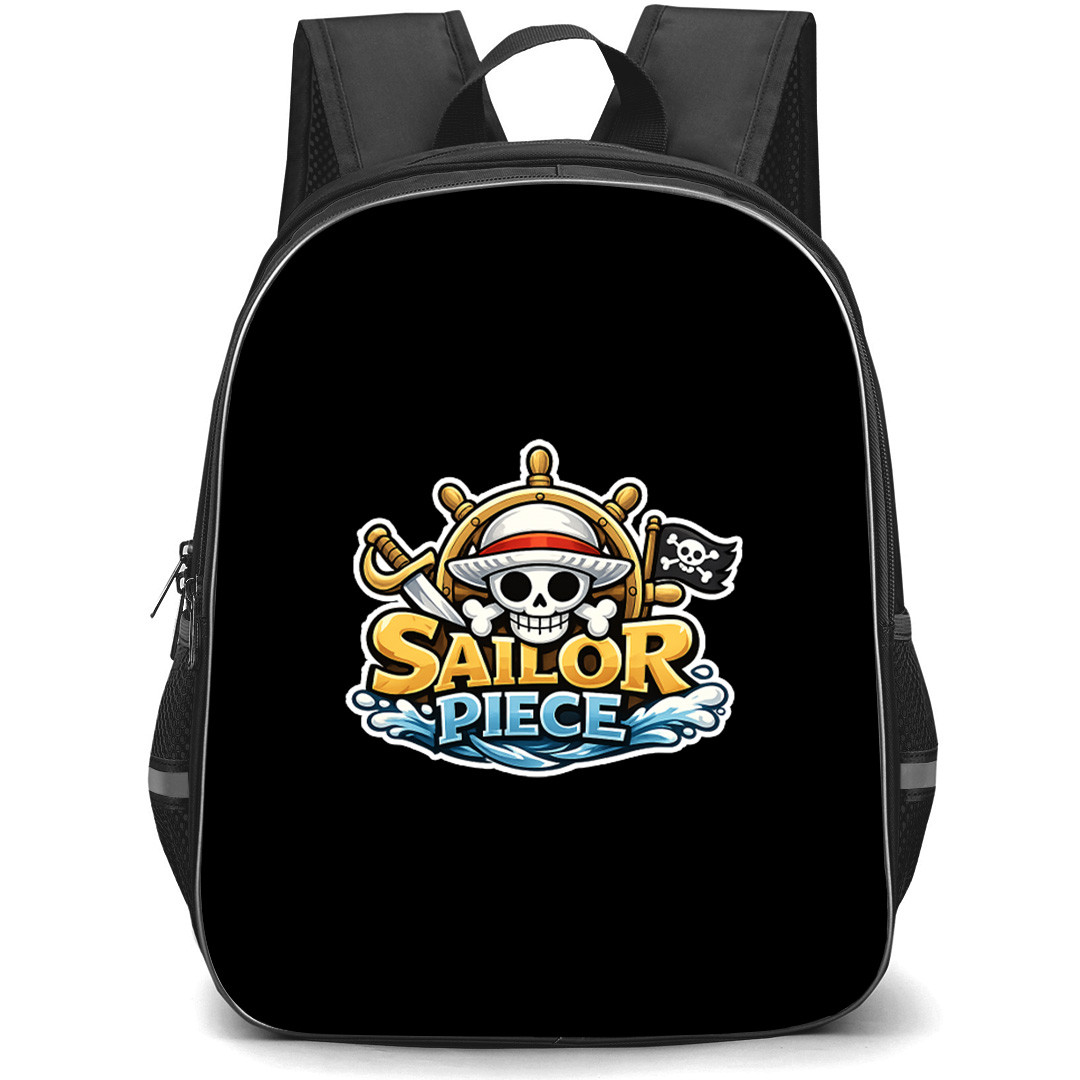 Roblox Sailor Piece Backpack School Bag StudentPack - Roblox Sailor Piece Logo Sticker