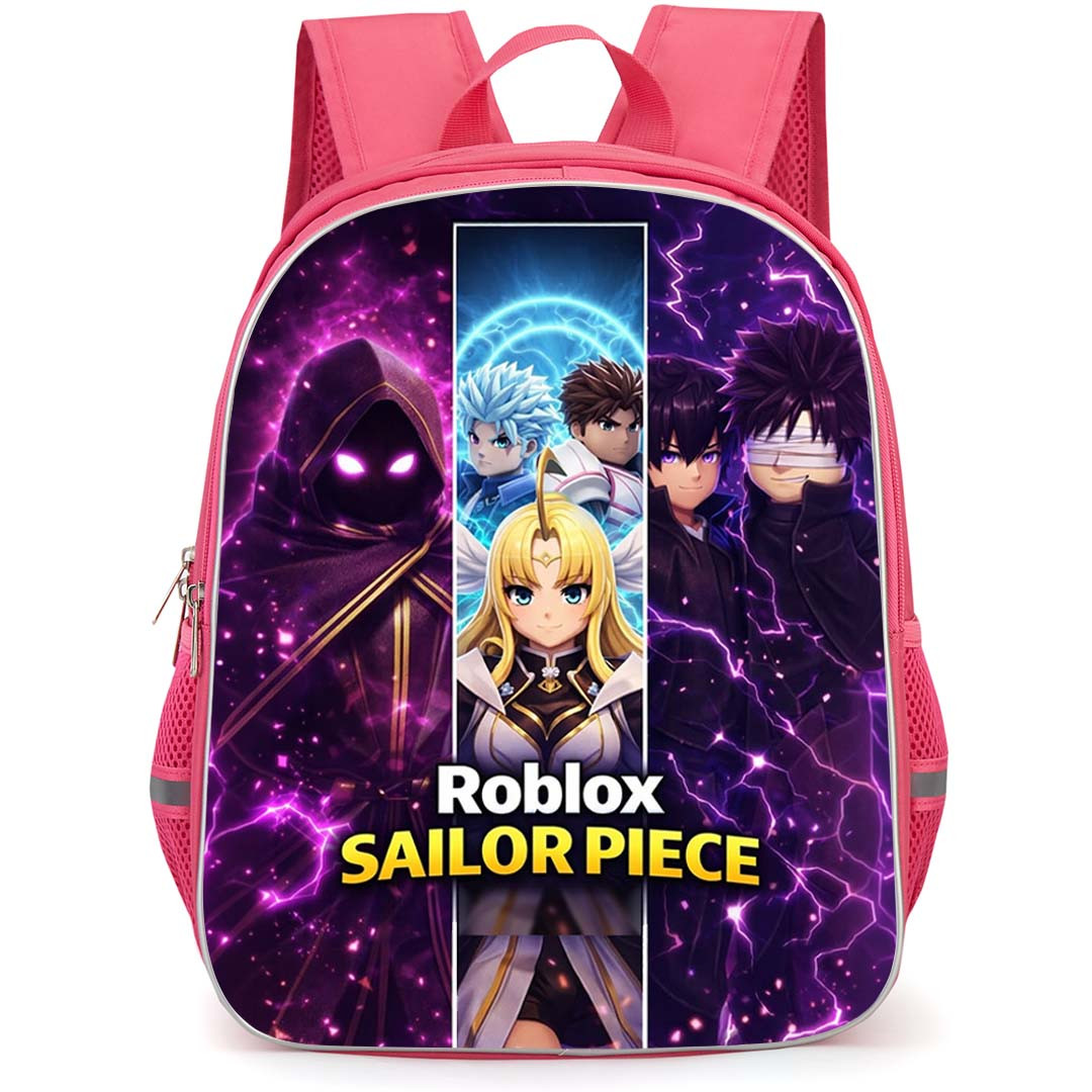 Roblox Sailor Piece Backpack School Bag StudentPack - Roblox Sailor Piece Mystic Power Battle Poster