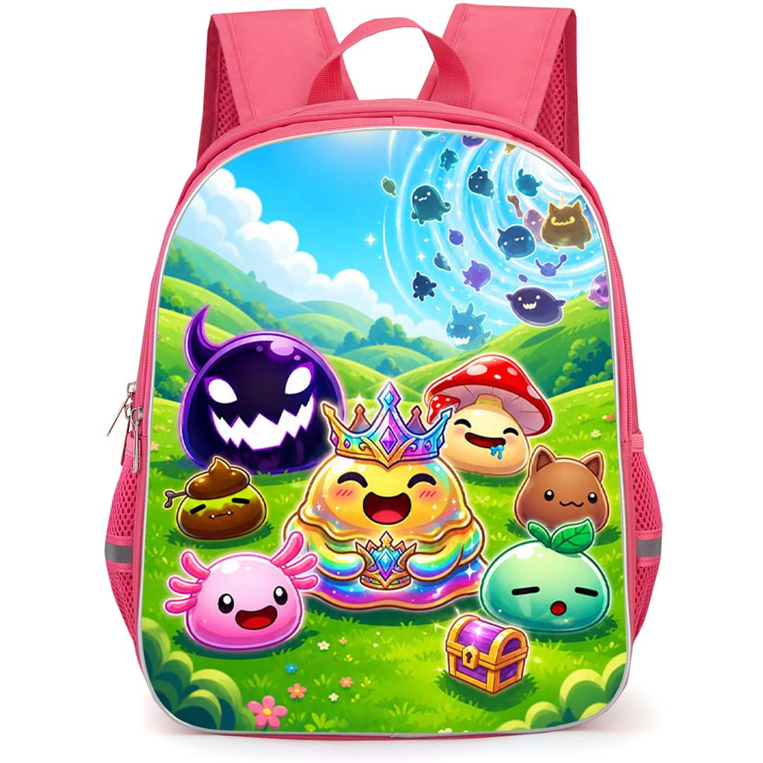 Roblox Slime RNG Backpack School Bag StudentPack - Roblox Slime RNG Royal Rainbow King Slime Poster