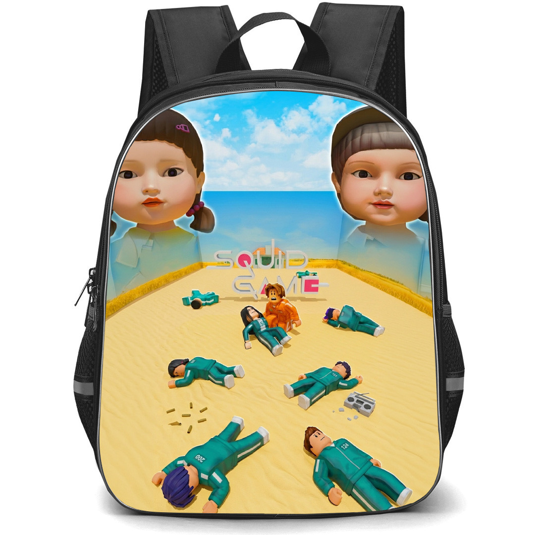 Roblox Squid Game Backpack School Bag StudentPack - Roblox Squid Game Dead Players Game Poster