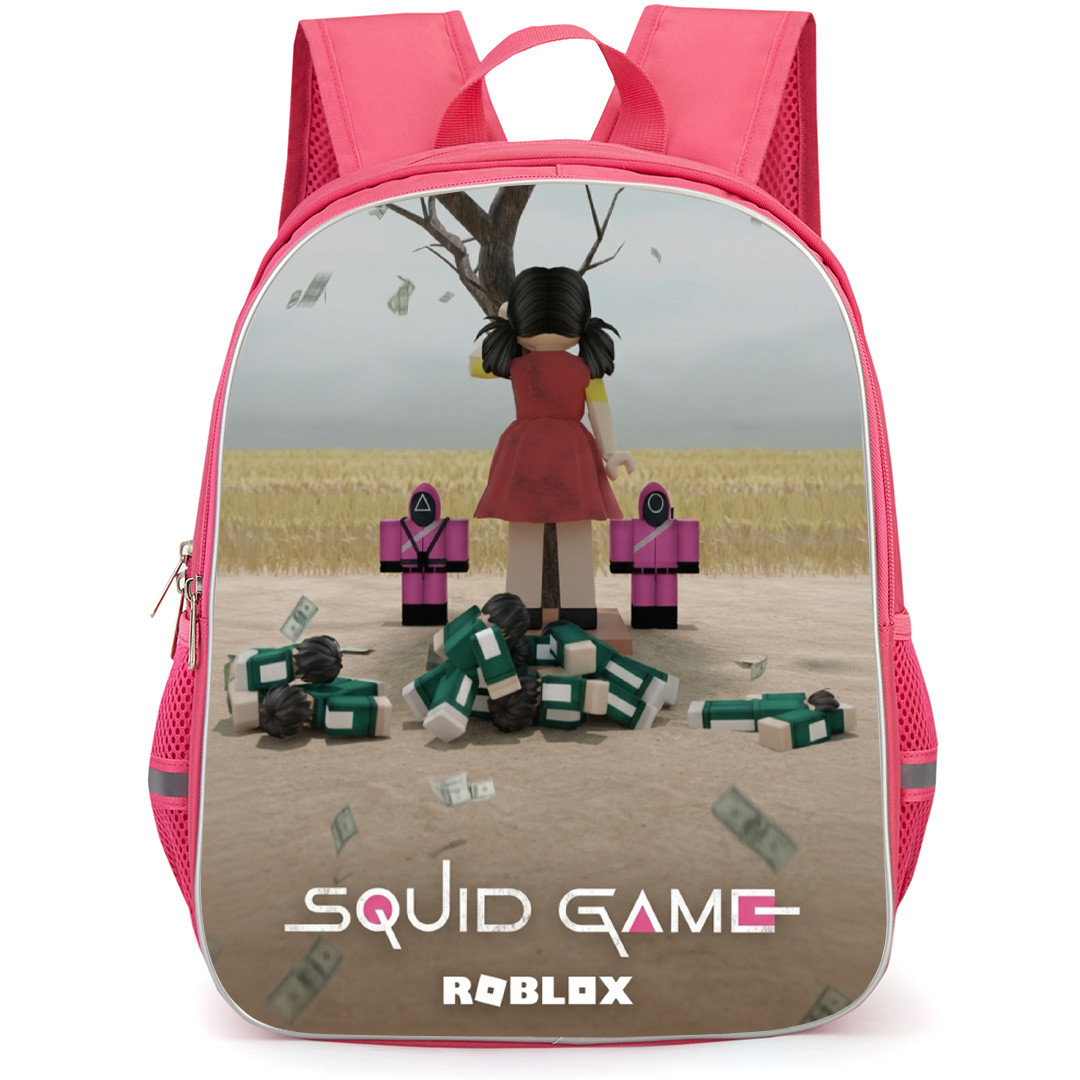 Roblox Squid Game Backpack School Bag StudentPack - Roblox Squid Game Money Dead Players Poster
