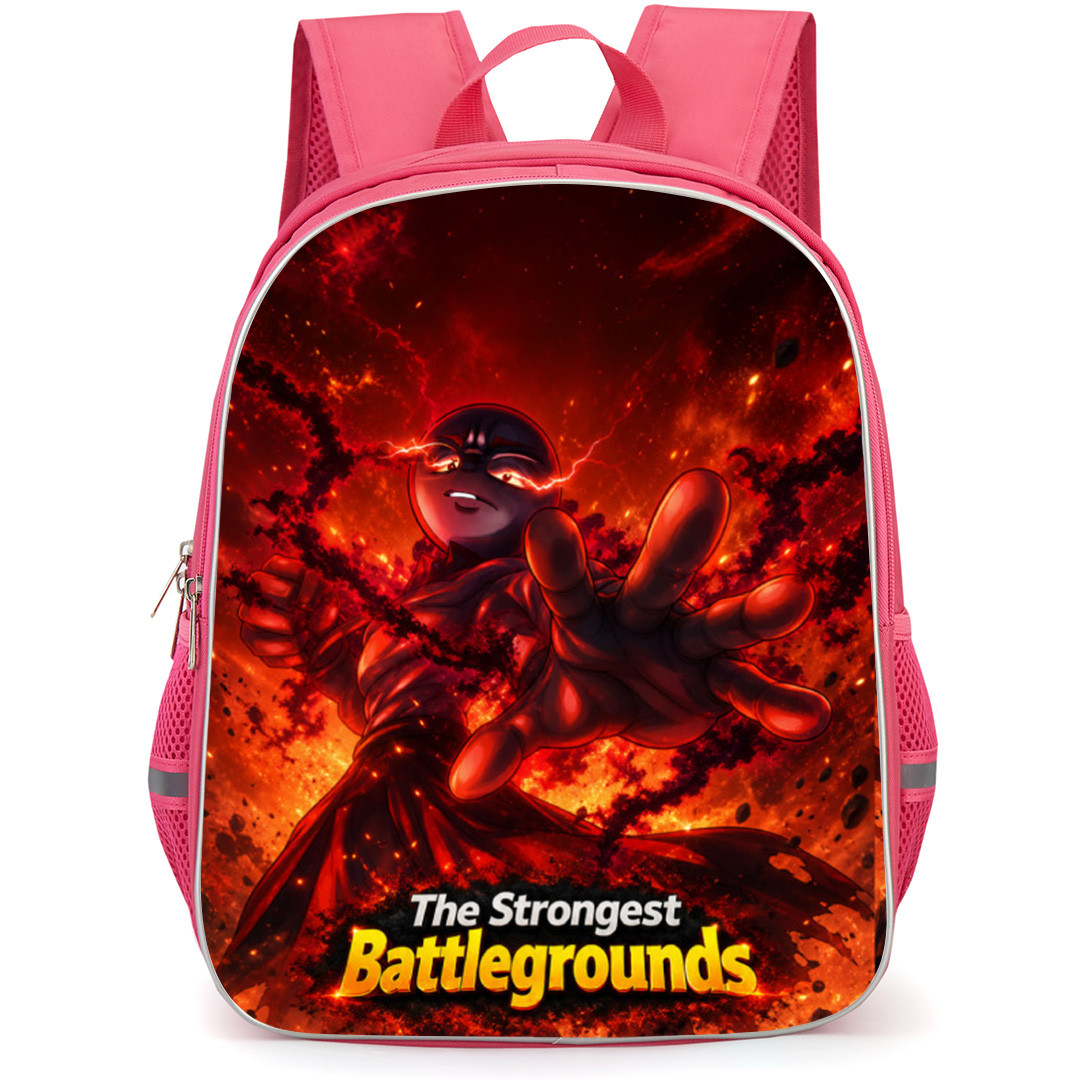 Roblox The Strongest Battlegrounds Backpack School Bag StudentPack - Roblox The Strongest Battlegrounds Fierce Game Poster
