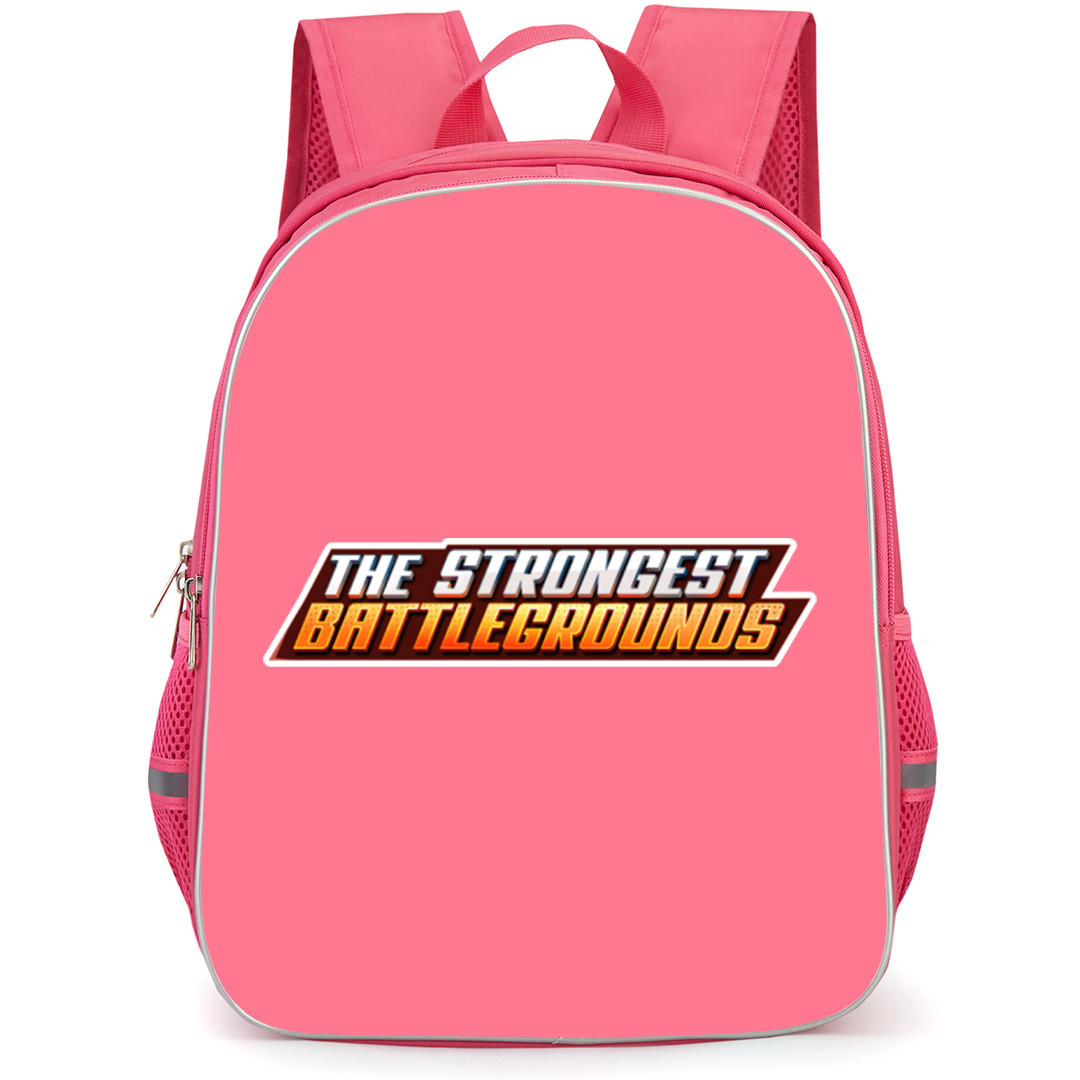 Roblox The Strongest Battlegrounds Backpack School Bag StudentPack - Roblox The Strongest Battlegrounds Main Logo Sticker