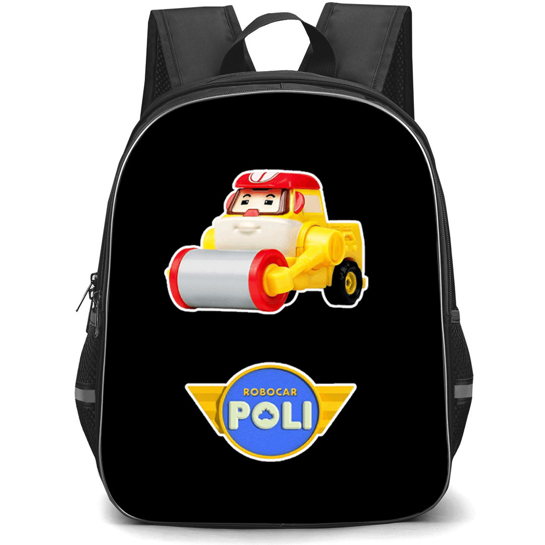 Robocar Poli Max Backpack School Bag StudentPack - Max Road Roller Sticker