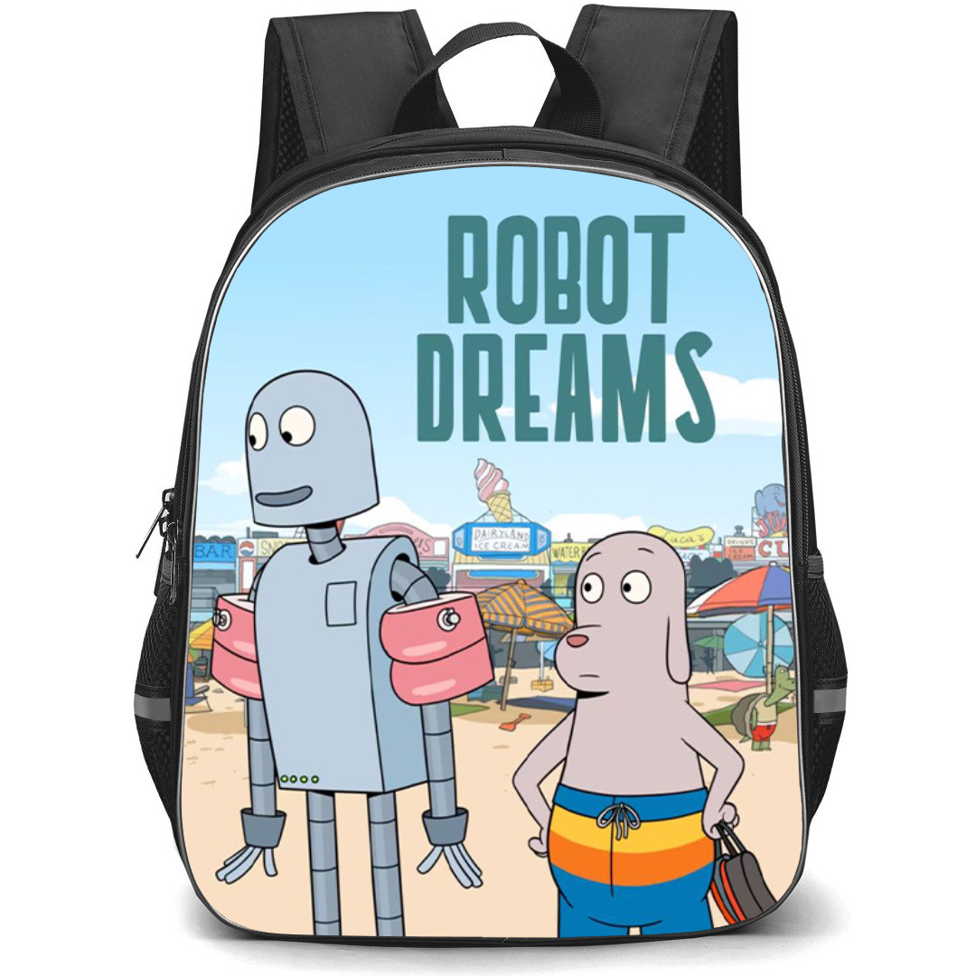 Robot Dreams Backpack StudentPack - Robot Dreams Movie Animation Poster