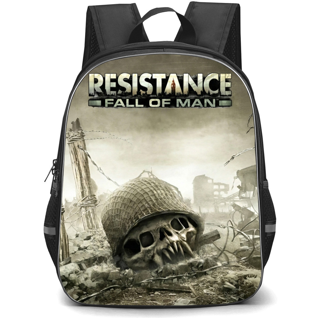 Resistance Backpack School Bag StudentPack - Resistance Fall Of Man Series Poster