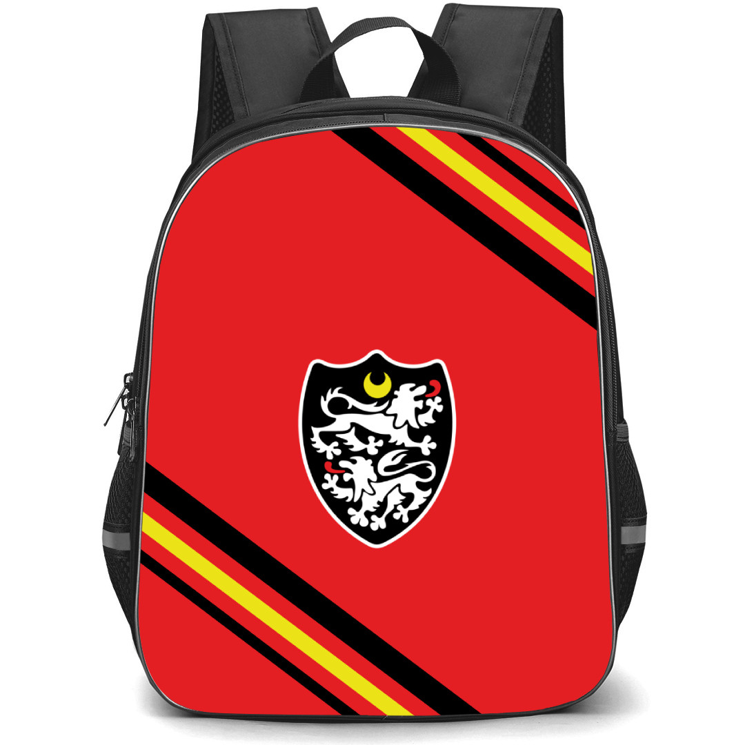 Caldy RFC Backpack School Bag StudentPack - Large Logo With Stripe