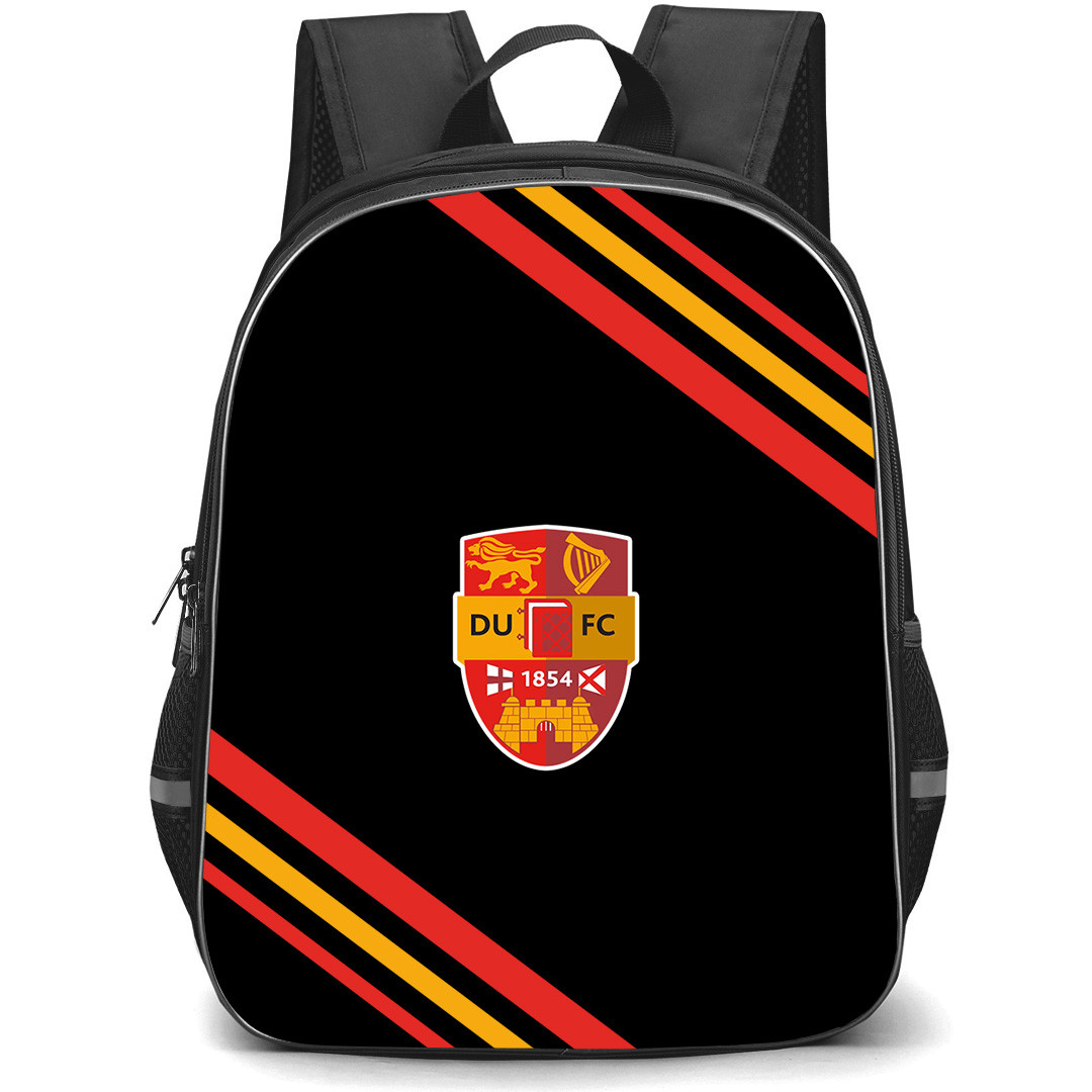 Dublin University Football Club Backpack School Bag StudentPack - Dublin University Football Club Large Logo With Stripe