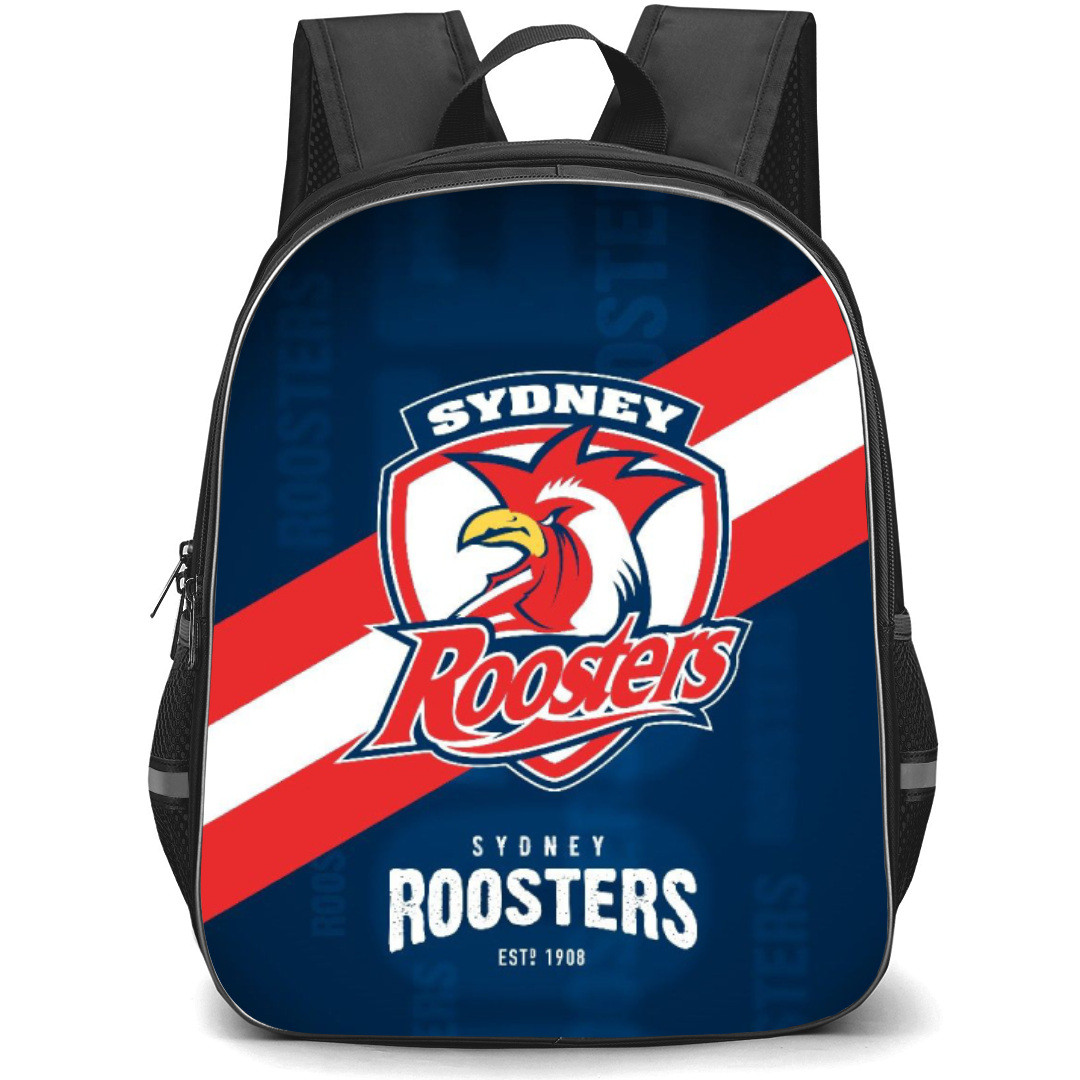 Eastern Suburbs District Rugby League Football Club Backpack School Bag StudentPack - Logo Blue And Red Stripe Poster