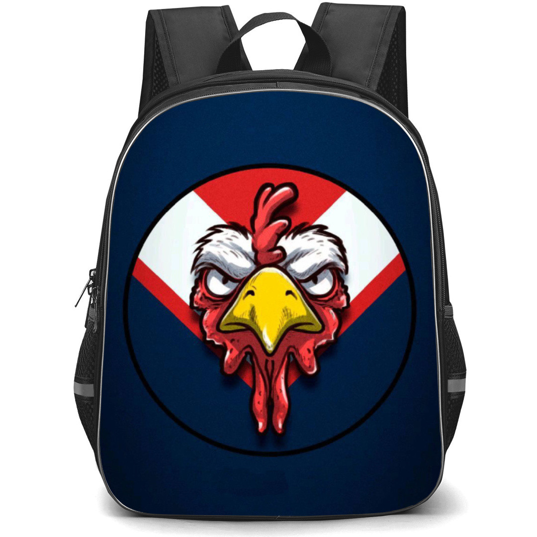 Eastern Suburbs District Rugby League Football Club Backpack School Bag StudentPack - Logo Cartoon Art Poster