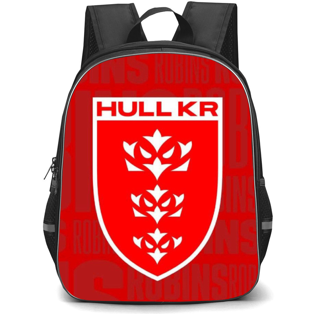 Hull Kingston Rovers Rugby Football Club Backpack School Bag StudentPack - Logo Red Poster