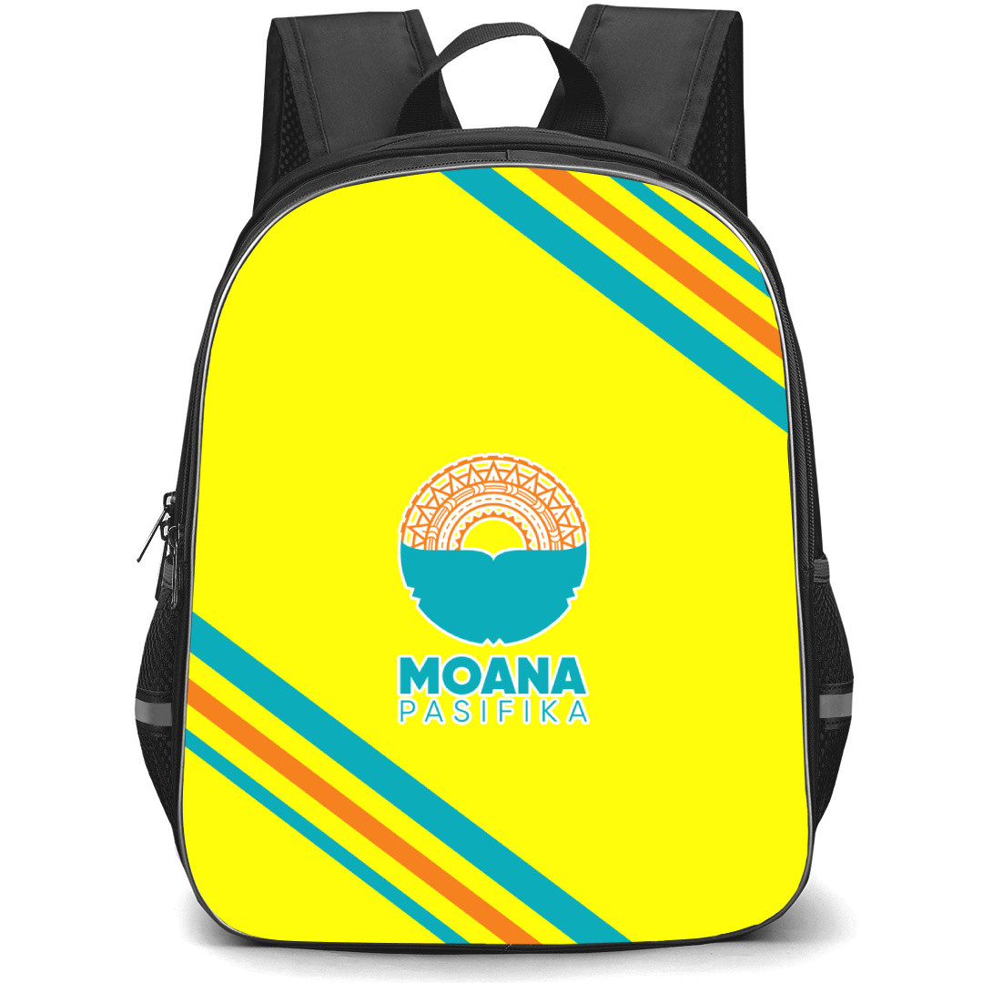 Moana Pasifik Backpack School Bag StudentPack - Large Logo With Stripe