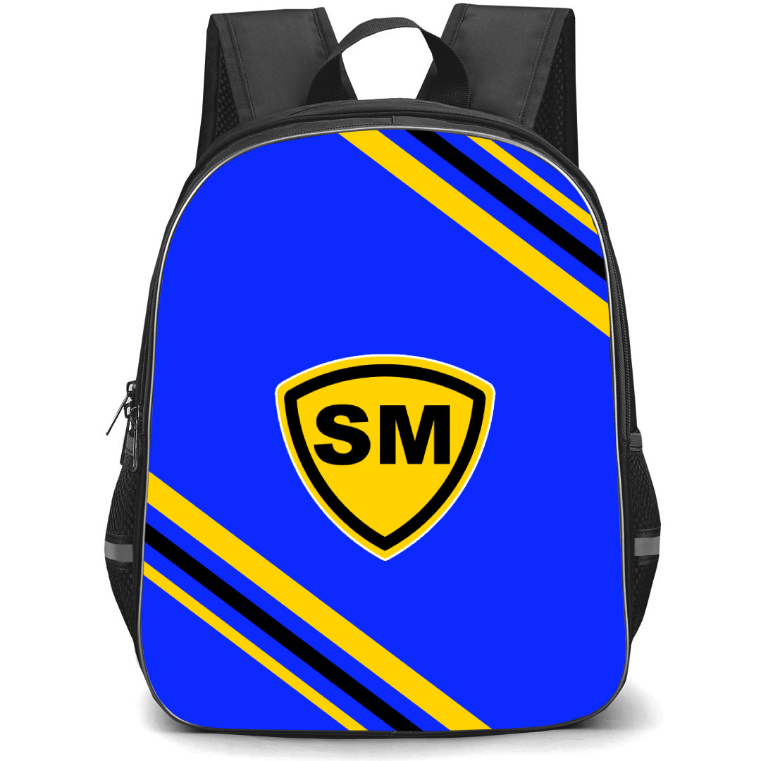 Stade Montois Rugby Pro Backpack School Bag StudentPack - Large Logo With Stripe