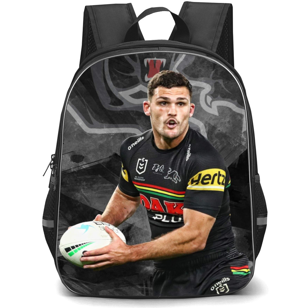Nathan Cleary Backpack School Bag StudentPack - Fierce Playing Portrait Poster
