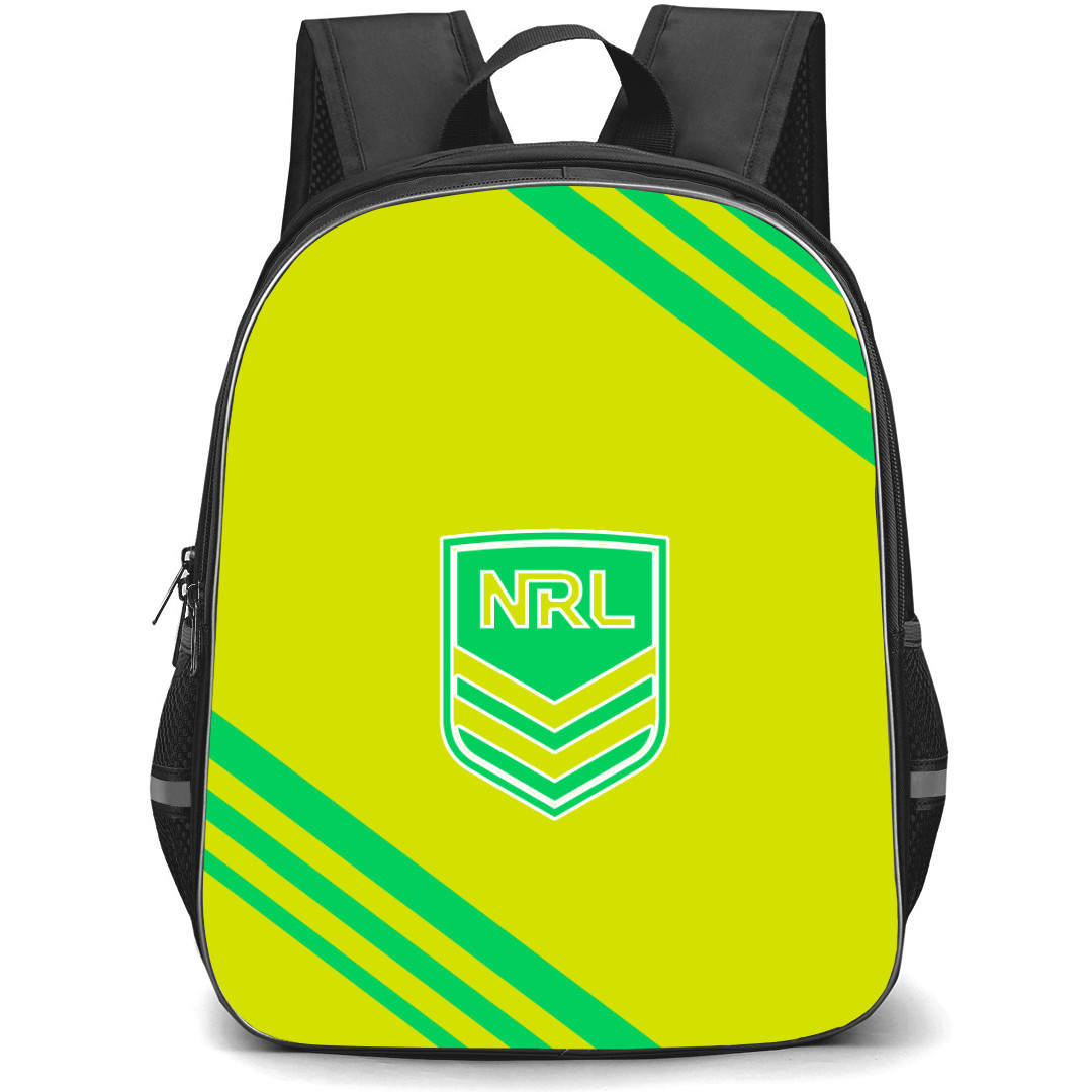 National Rugby League Logo Backpack School Bag StudentPack - Large Logo With Stripe