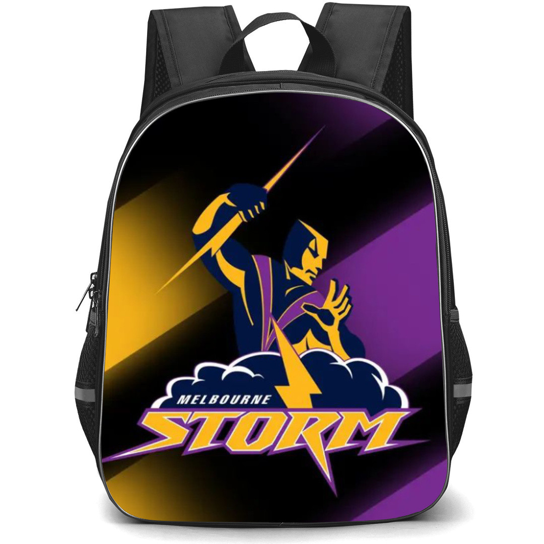 Melbourne Storm Rugby League Club Backpack School Bag StudentPack - Old Logo Poster