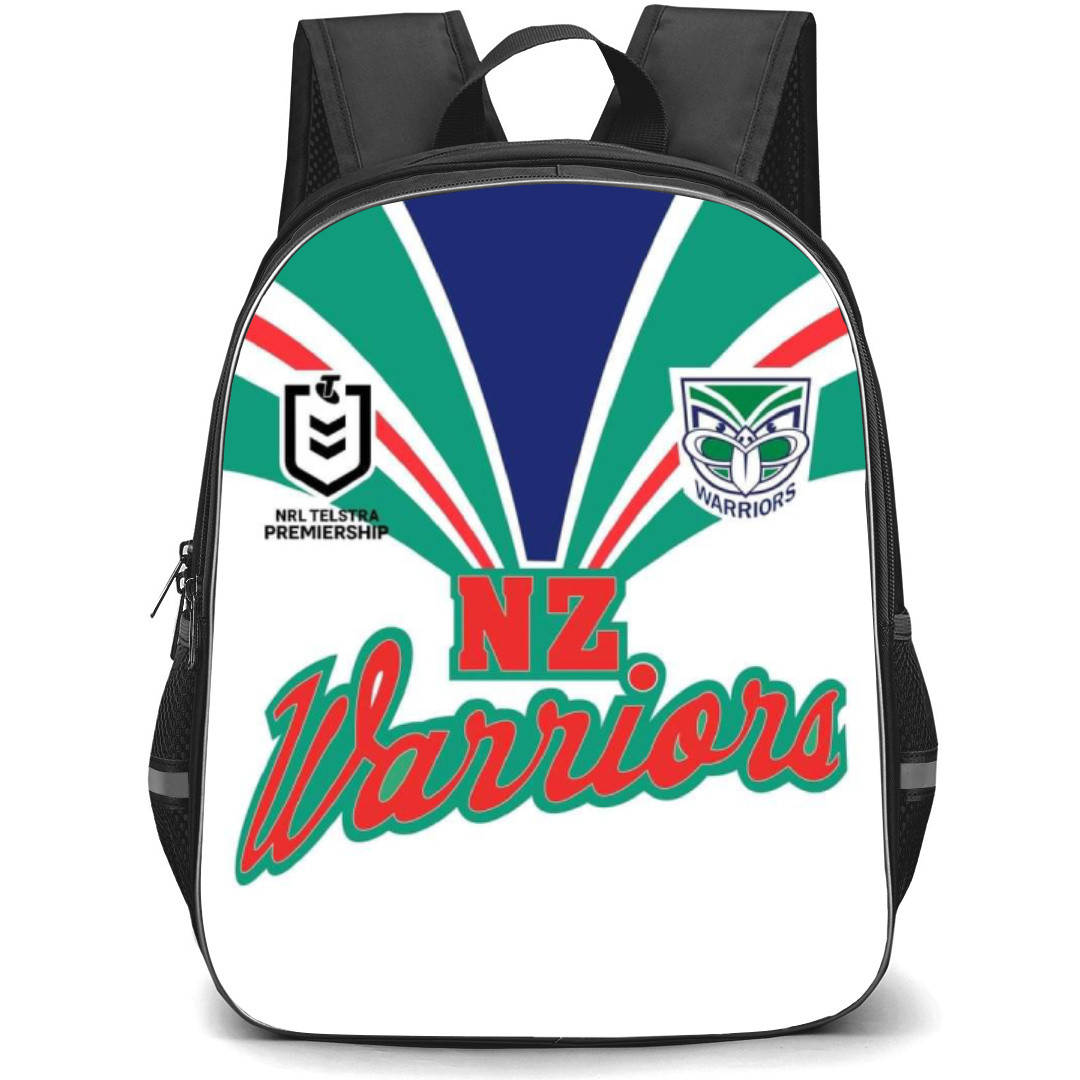 New Zealand Warriors Limited Backpack School Bag StudentPack - Logo Team Poster