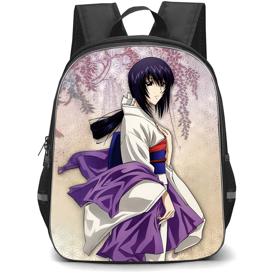 Rurouni Kenshin Tomoe Yukishiro Backpack StudentPack - Tomoe Yukishiro Side Portrait