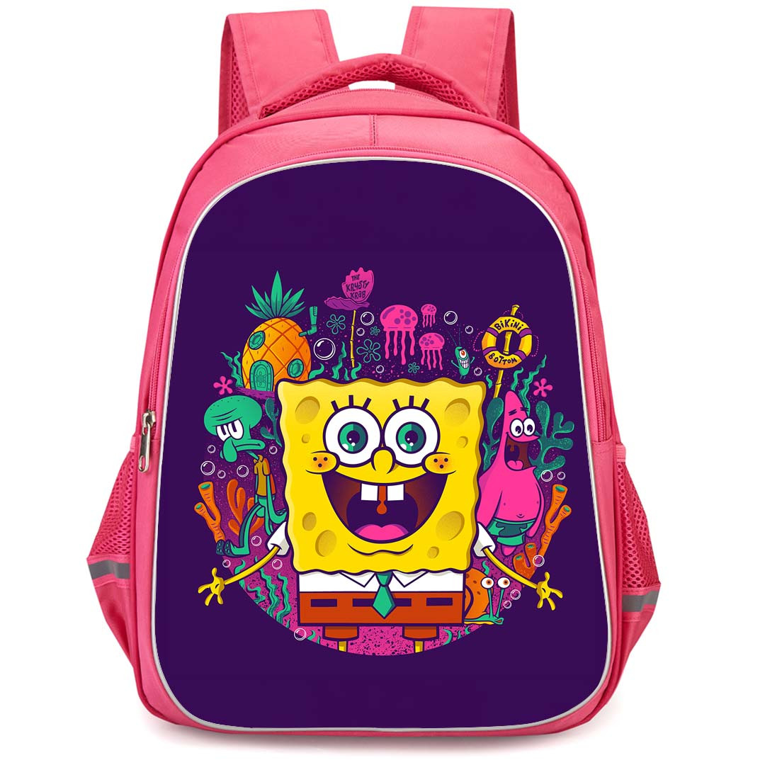 SpongeBob Backpack StudentPack - Spongebob 20th Anniversary Graphic Art Poster