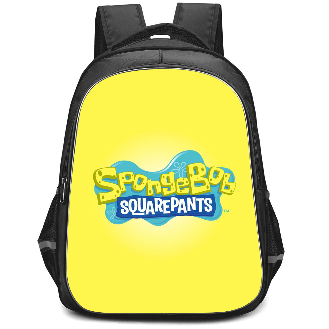 SpongeBob Backpack StudentPack - SpongeBob Logo On Yellow Background