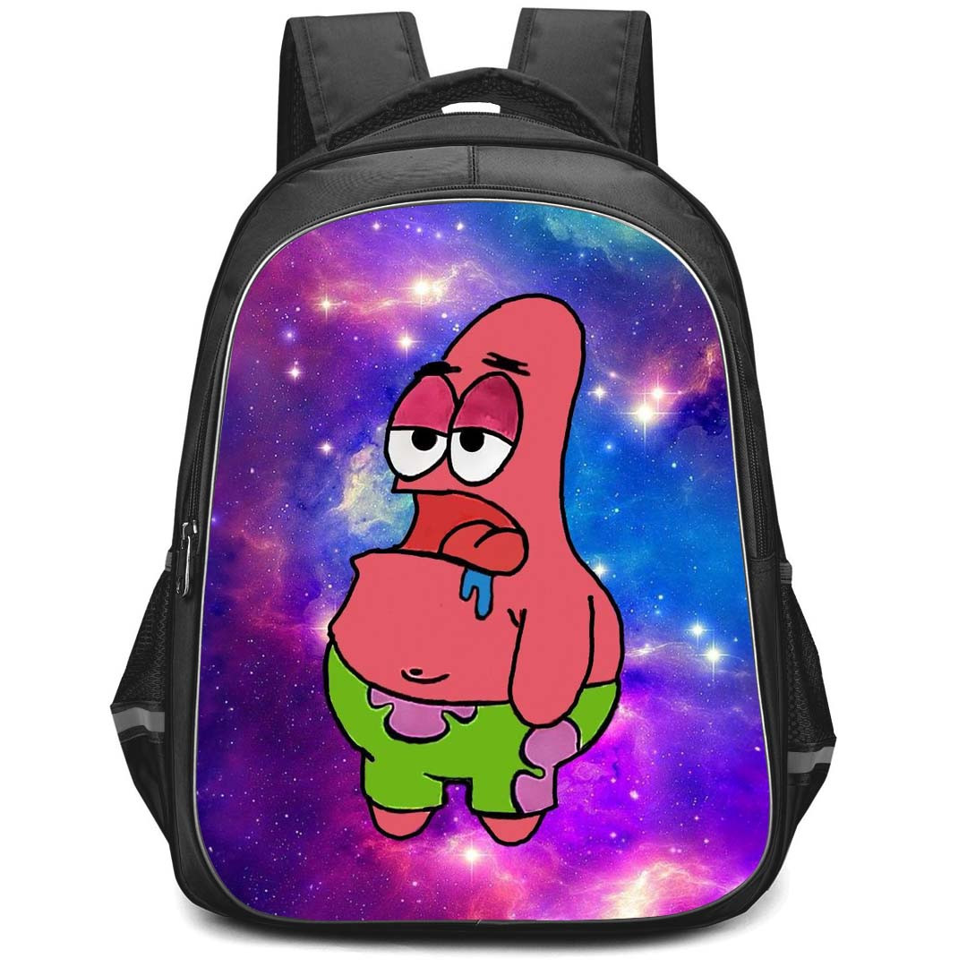 SpongeBob Patrick Star Backpack StudentPack - Patrick Star On Space Poster