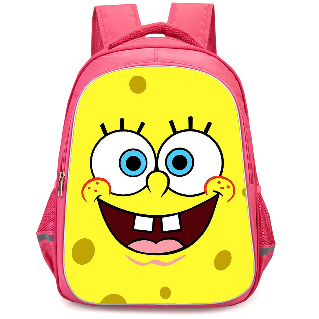 SpongeBob Backpack StudentPack - SpongeBob Smiling On Yellow Background