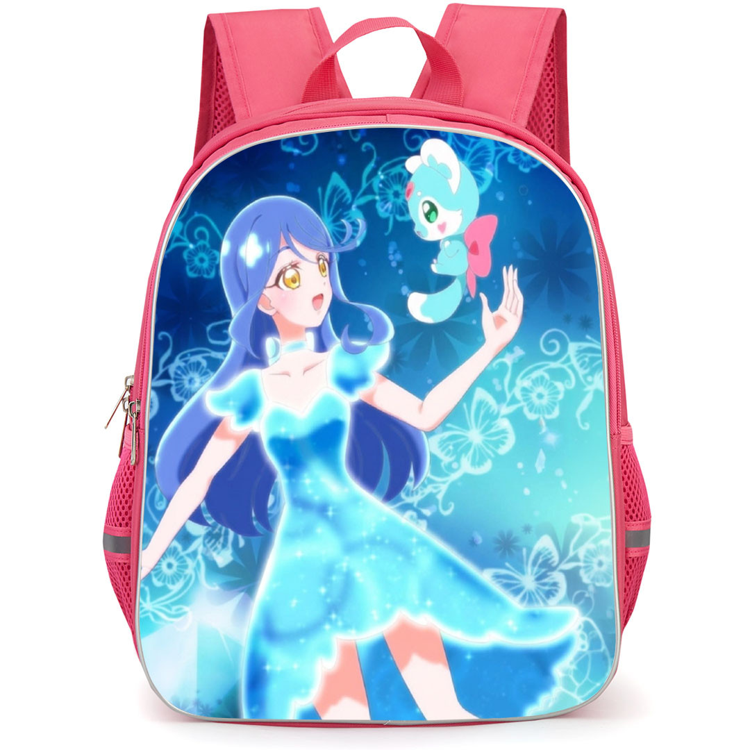 Star Detective Precure Howa Kurea Backpack School Bag StudentPack - Howa Kurea Glowing Blue Dress Portrait