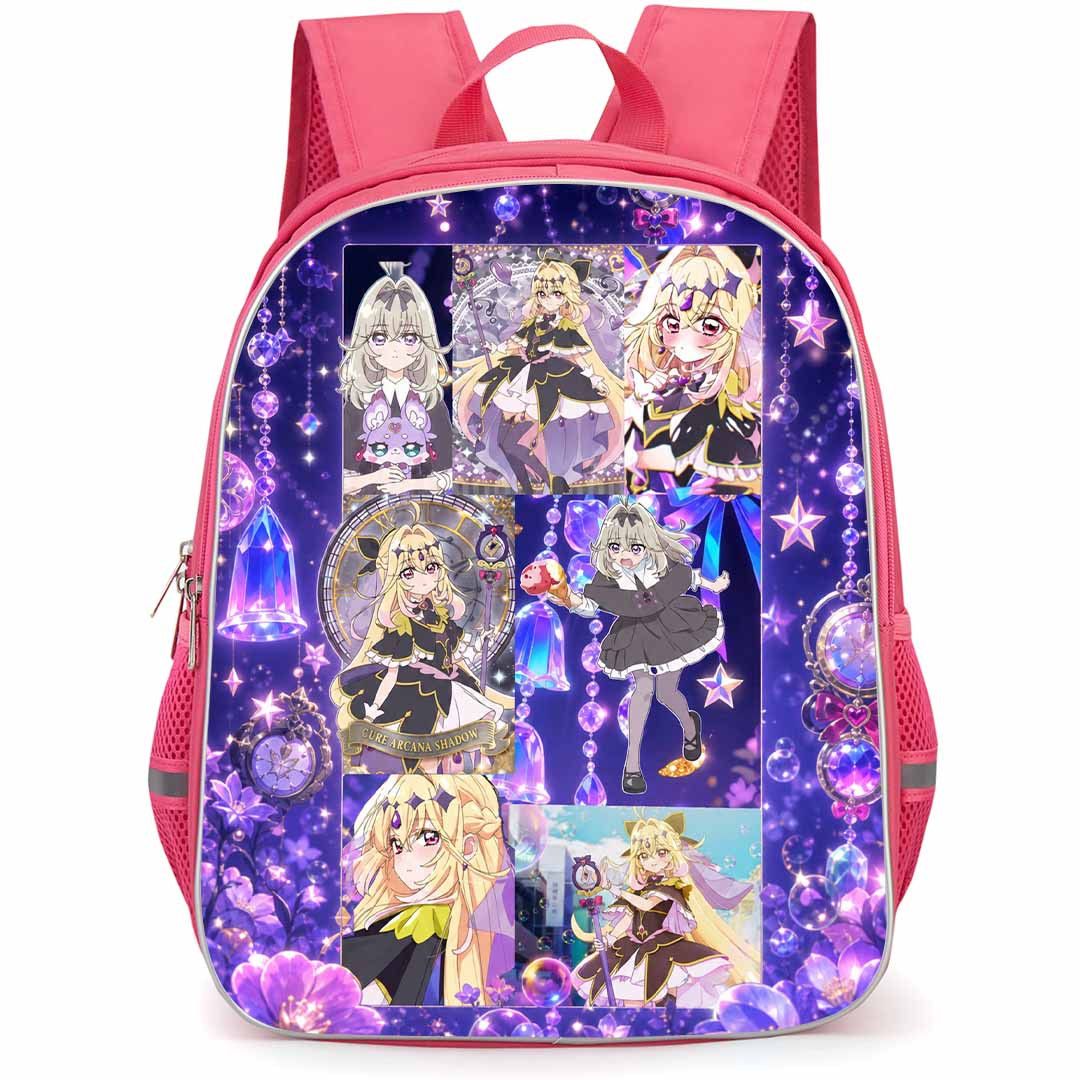 Star Detective Precure Moria Luluka Backpack School Bag StudentPack - Moria Luluka Ice Cream Portrait Collage