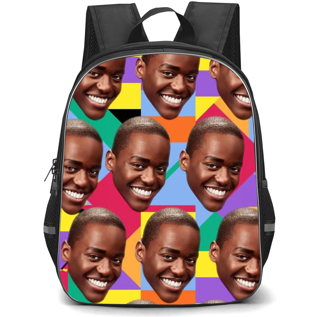 Sex Education Eric Effiong Backpack StudentPack - Eric Effiong Avatar Pattern Art Poster