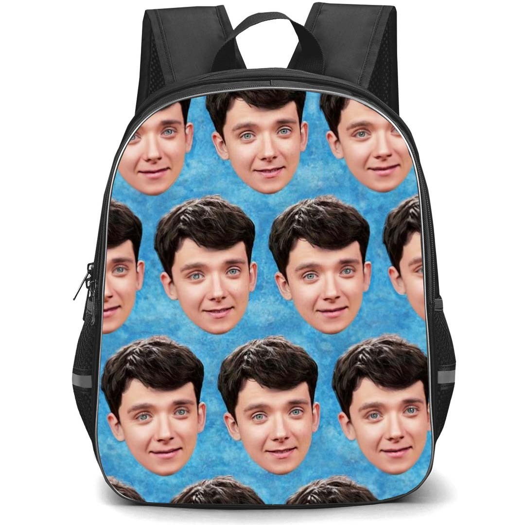 Sex Education Otis Milburn Backpack StudentPack - Otis Milburn Avatar Pattern Art On Blue Background