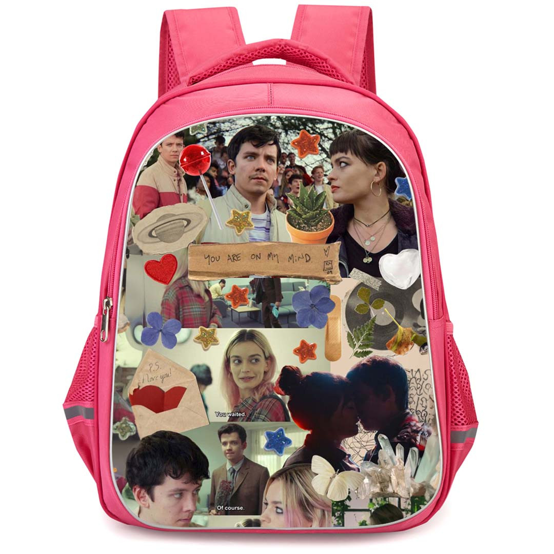 Sex Education Backpack StudentPack - Sex Education You Are On My Mind Collage