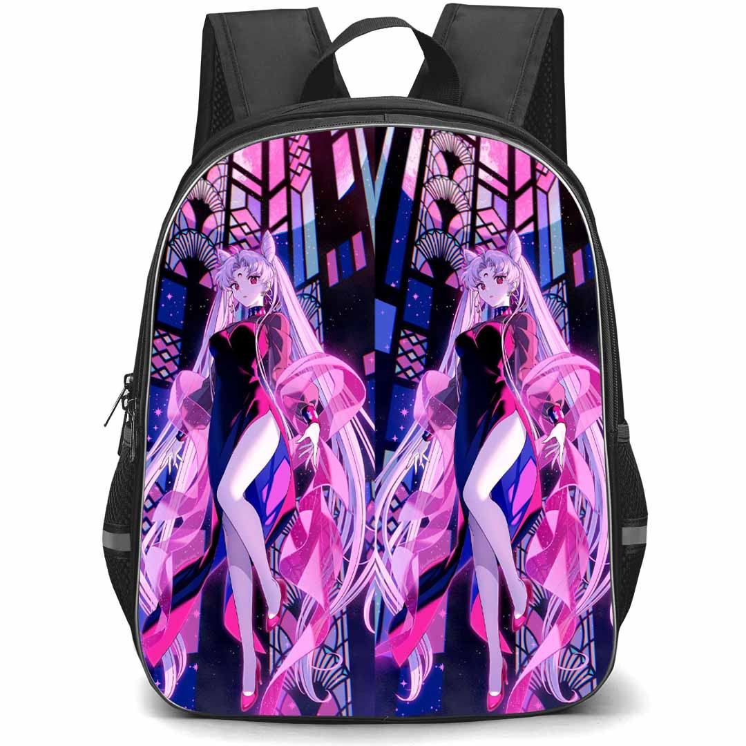 Sailor Moon Black Lady Backpack StudentPack - Sailor Moon Black Lady Fan Art Poster