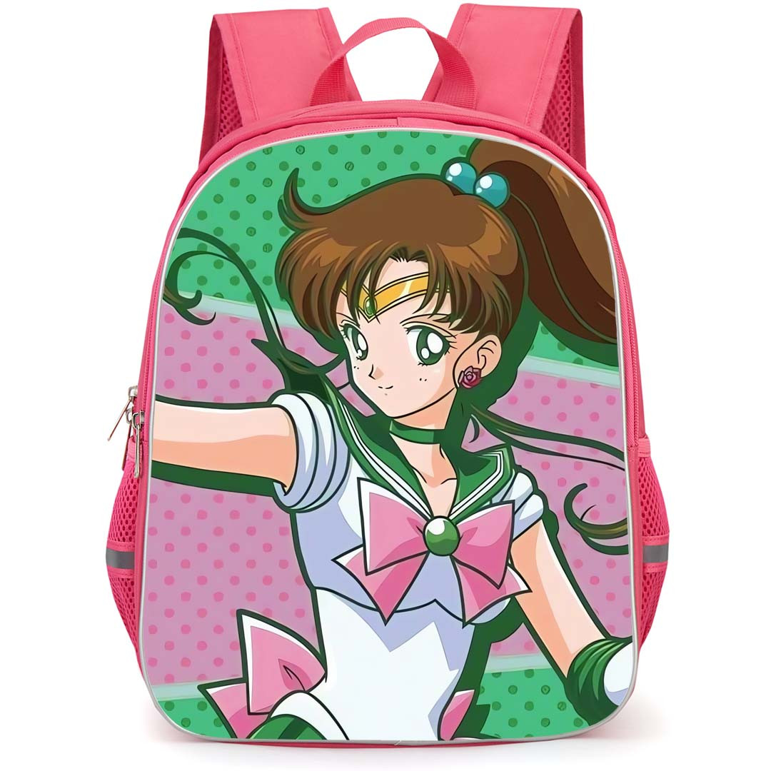 Sailor Moon Jupiter Sailor Jupiter Backpack StudentPack - Sailor Moon Sailor Jupiter Guardian of Courage And Strength Poster
