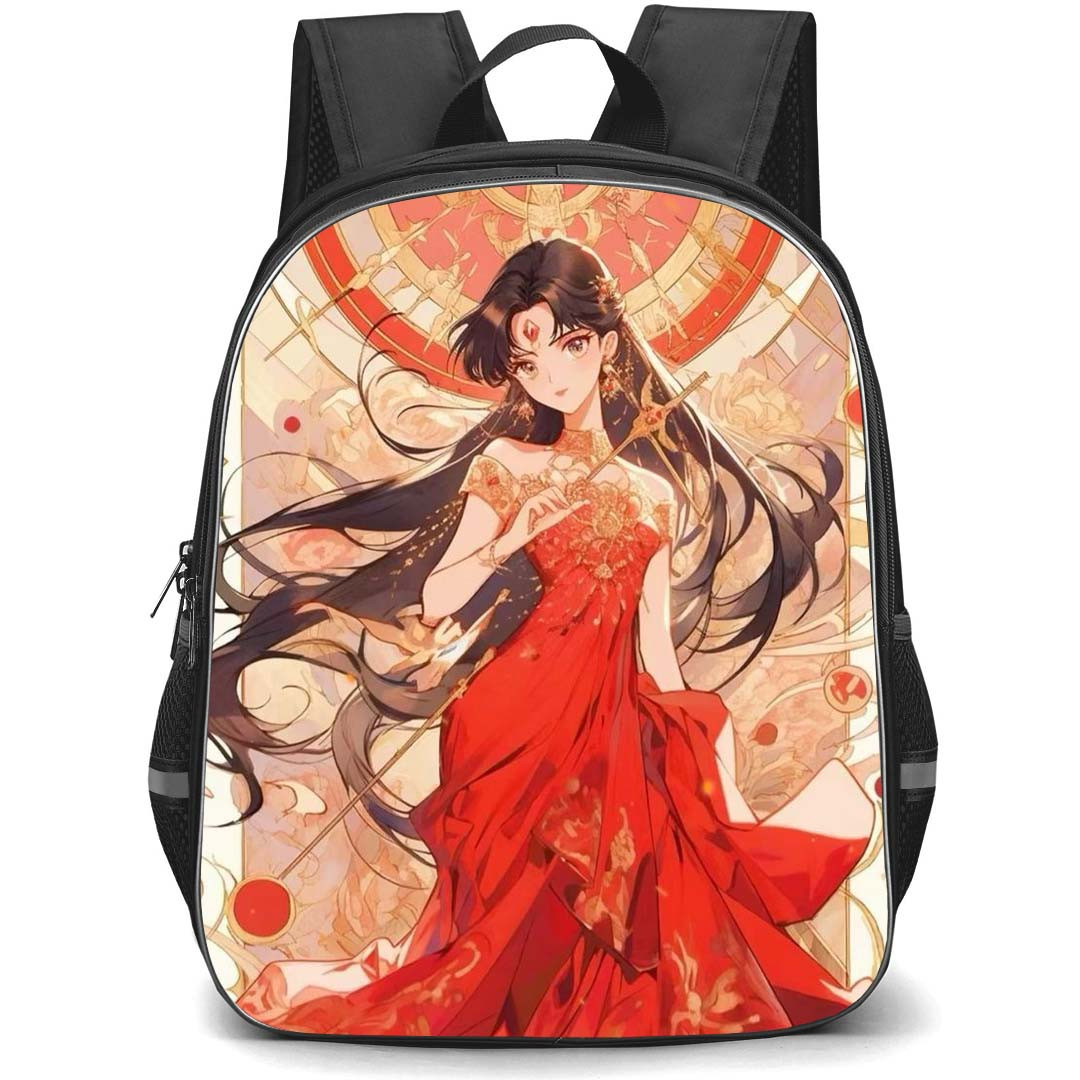 Sailor Moon Sailor Mars Backpack StudentPack - Sailor Moon Sailor Mars Painting Poster