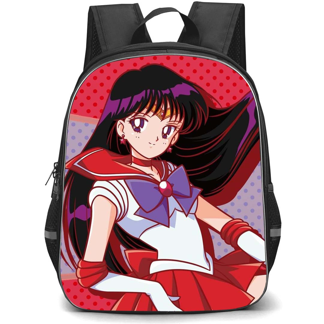 Sailor Moon Sailor Mars Backpack StudentPack - Sailor Moon Sailor Mars Sitting Poster