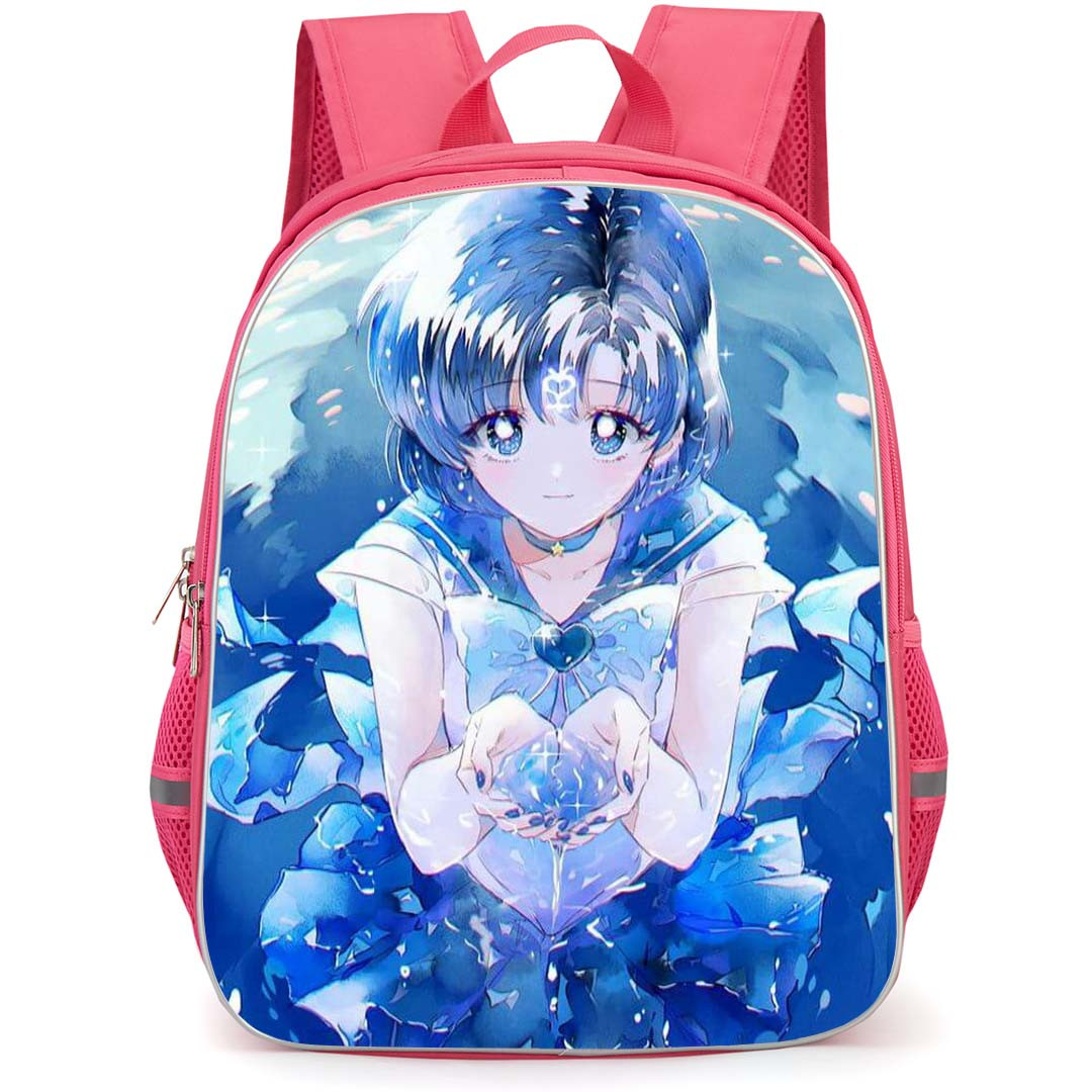 Sailor Moon Sailor Mercury Backpack StudentPack - Sailor Moon Sailor Mercury The Mystical Strength Poster