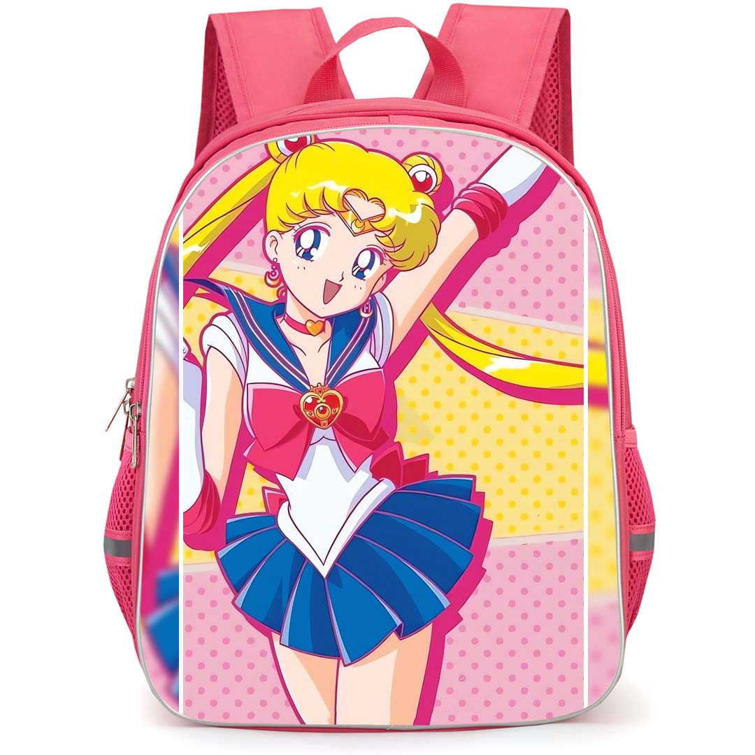 Sailor Moon Backpack StudentPack - Sailor Moon Art By ClassicAnime2020 Poster