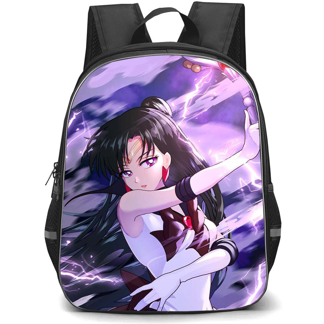 Sailor Moon Sailor Pluto Backpack StudentPack - Sailor Moon Sailor Pluto Fan Art Poster