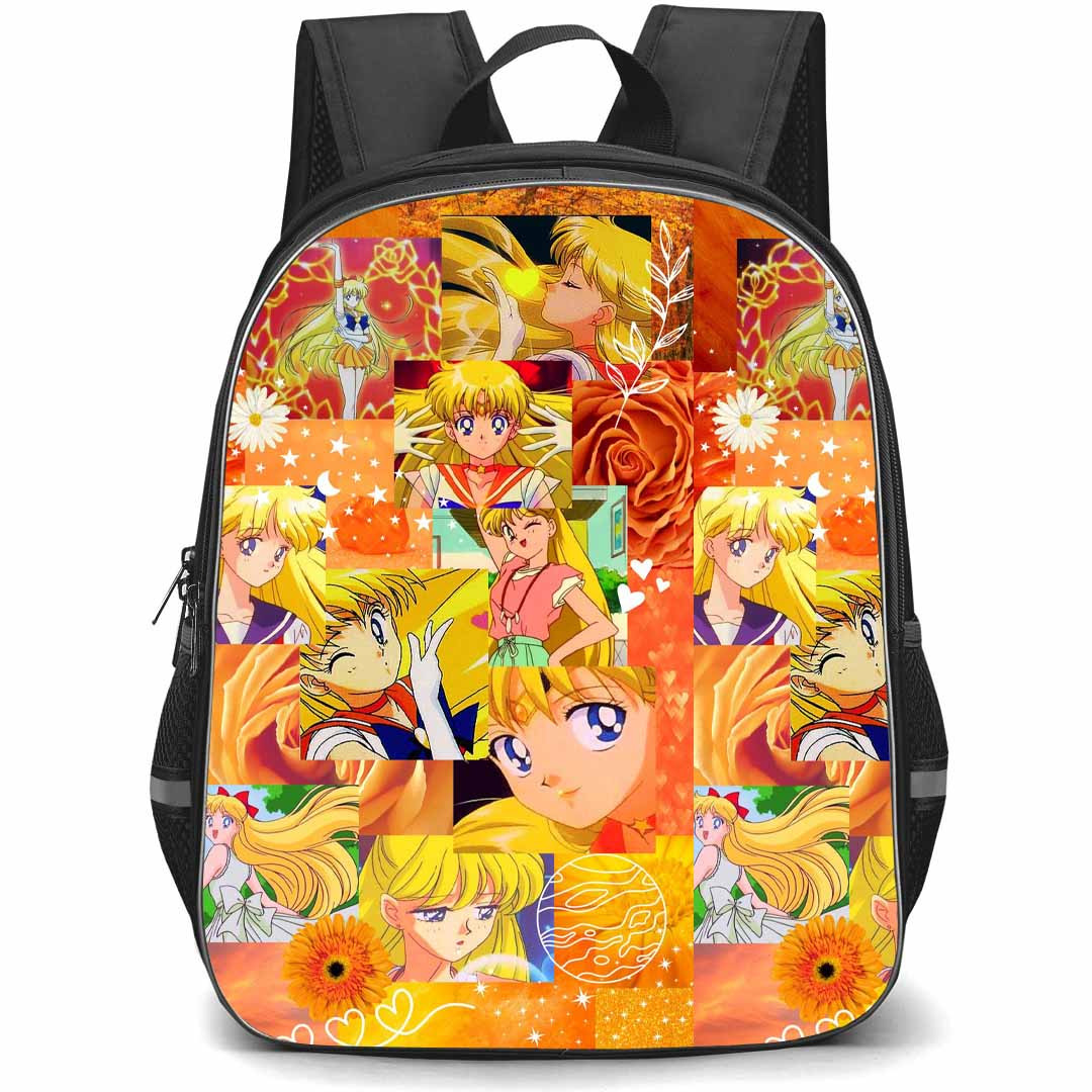 Sailor Moon Sailor Venus Backpack StudentPack - Sailor Moon Sailor Venus Collage Poster
